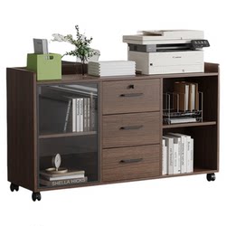 Office printer cabinet tea cabinet low cabinet Office printer cabinet tea cabinet low cabinet