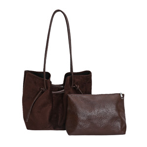 Autumn and winter bags for women 2025 new high-end suede shoulder bag large capacity tote bag work commuter bag 
Autumn and winter bags for women 2025 new high-end suede shoulder bag large capacity tote bag work commuter bag