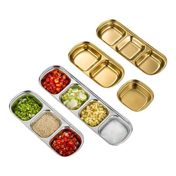 304 Stainless Steel Korean -style dish barbecue tableware Dipping sauce Dip Hot Pot Seasoning Sauce Disc Vequoise Drive Drive Drive Drive Drive Drive Drive Drive 304 Stainless Steel Korean -style dish barbecue tableware Dipping sauce Dip Hot Pot Seasoning Sauce Disc Vequoise Drive Drive Drive Drive Drive Drive Drive Drive
