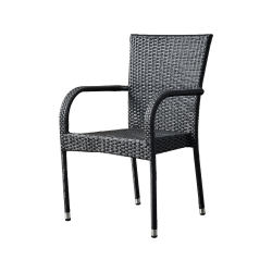 Wicker chair back rattan chair single outdoor rattan chair garden courtyard open-air chair household waterproof sun protection elderly chair Wicker chair back rattan chair single outdoor rattan chair garden courtyard open-air chair household waterproof sun protection elderly chair