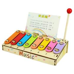 DIY hand-knocking piano science experiment children's educational toy technology production small invention hand-made assembly materials DIY hand-knocking piano science experiment children's educational toy technology production small invention hand-made assembly materials