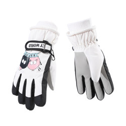 Yilv children's ski gloves for men and women, plus velvet and thickening Yilv children's ski gloves for men and women, plus velvet and thickening