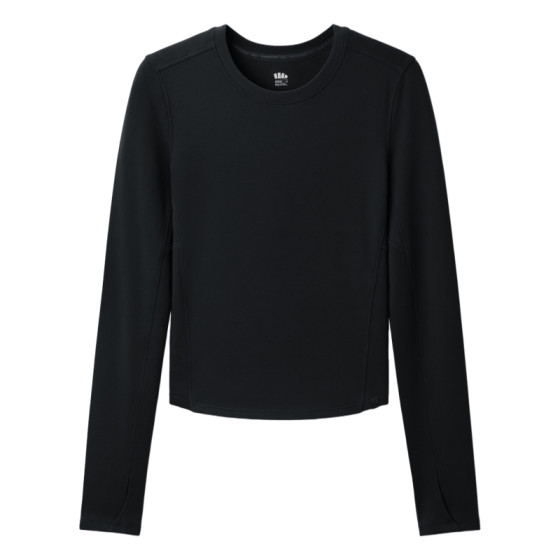 Slim long-sleeved T-shirt under banana women's autumn top white muscle bottom new sports round neck breathable inner bottom shirt 
Slim long-sleeved T-shirt under banana women's autumn top white muscle bottom new sports round neck breathable inner bottom shirt