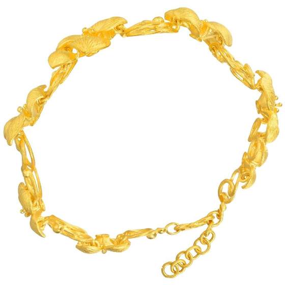 Zhou Shengsheng Gold Full Gold Shengsheng Youxi Hydrangea Wedding Gold Bracelet Women's Wedding Gift 84306B
Zhou Shengsheng Gold Full Gold Shengsheng Youxi Hydrangea Wedding Gold Bracelet Women's Wedding Gift 84306B