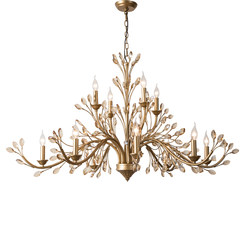 Decoration Xiaochu American style personalized living room crystal chandelier Decoration Xiaochu American style personalized living room crystal chandelier
