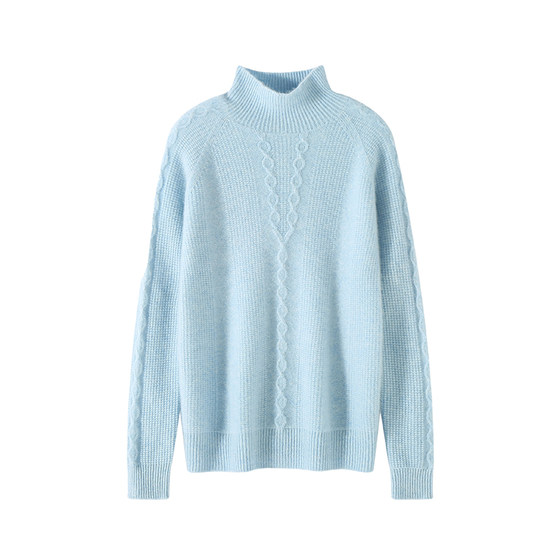 Double-strand thickened baby half turtleneck solid color cashmere sweater women pullover jacquard base knit sweater soft glutinous warm sweater
Double-strand thickened baby half turtleneck solid color cashmere sweater women pullover jacquard base knit sweater soft glutinous warm sweater