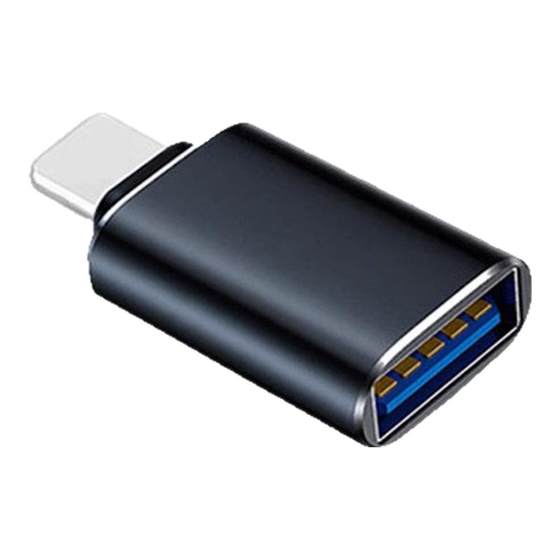 Applicable to iphoneOTG mobile phone to USB interface otg adapter lightning head USB disk Macbook tablet iPad reading card Android tpc USB charging data cable
Applicable to iphoneOTG mobile phone to USB interface otg adapter lightning head USB disk Macbook tablet iPad reading card Android tpc USB charging data cable