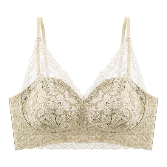 Sexy deep V French lace underwear for women with small breasts, push-up and sling straps, beautiful back, no trace, no rims bra 
Sexy deep V French lace underwear for women with small breasts, push-up and sling straps, beautiful back, no trace, no rims bra