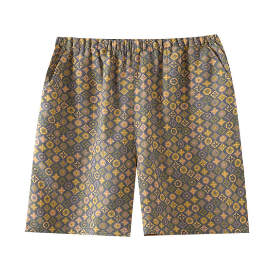 New colored woven double-layer cotton gauze men's pajama pants summer thin shorts five-point pants beach can be worn outside home pants
New colored woven double-layer cotton gauze men's pajama pants summer thin shorts five-point pants beach can be worn outside home pants