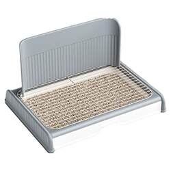 Drawer dog toilet pet special urinal potty small and medium-sized dogs puppy urination artifact dog sand basin iron mesh Drawer dog toilet pet special urinal potty small and medium-sized dogs puppy urination artifact dog sand basin iron mesh