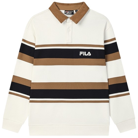 FILA official men's knitted long-sleeved POLO shirt 2025 spring new contrasting pure cotton loose top 
FILA official men's knitted long-sleeved POLO shirt 2025 spring new contrasting pure cotton loose top