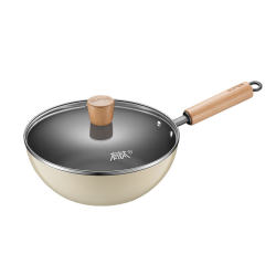 Supor titanium uncoated small wok Supor titanium uncoated small wok