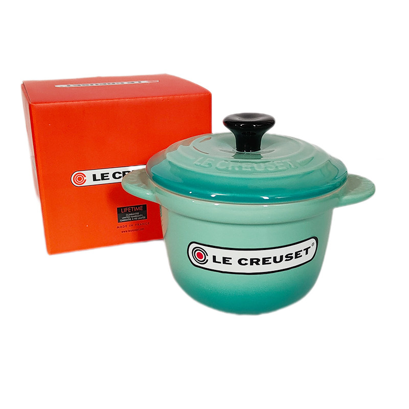 Panci Rebus Enamel Perancis Warna Keren dengan Tutup 500ml - Main Image