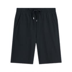 Men's solid color simple lightweight solid color knitted shorts Men's solid color simple lightweight solid color knitted shorts