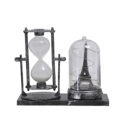 JOJO'SLIFEPD Iron Tower Lighted Hourglass Ornament JOJO'SLIFEPD Iron Tower Lighted Hourglass Ornament