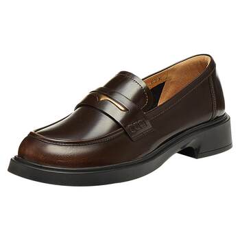 Tianmeiyi flat British JK loafers retro single shoes women's casual leather shoes spring new COY35AA5 Tianmeiyi flat British JK loafers retro single shoes women's casual leather shoes spring new COY35AA5