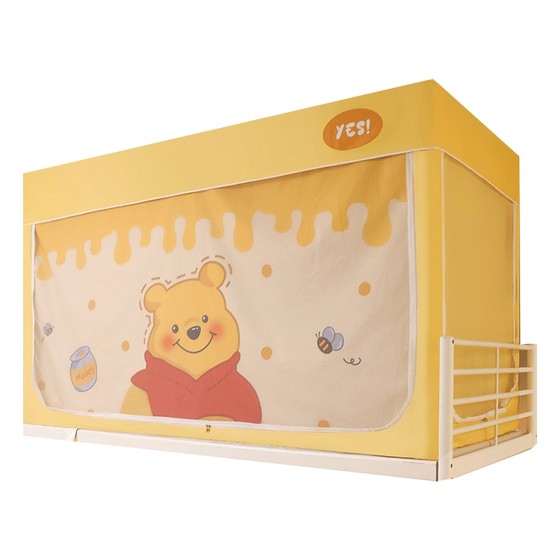 Strong shading, student dormitories, bed curtains, mosquito nets, integrated university dormitories, upper and lower curtains, universal, fully enclosed Strong shading, student dormitories, bed curtains, mosquito nets, integrated university dormitories, upper and lower curtains, universal, fully enclosed