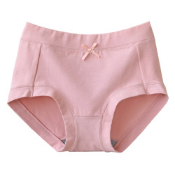 Mid-waist hip-covering cotton summer briefs Mid-waist hip-covering cotton summer briefs