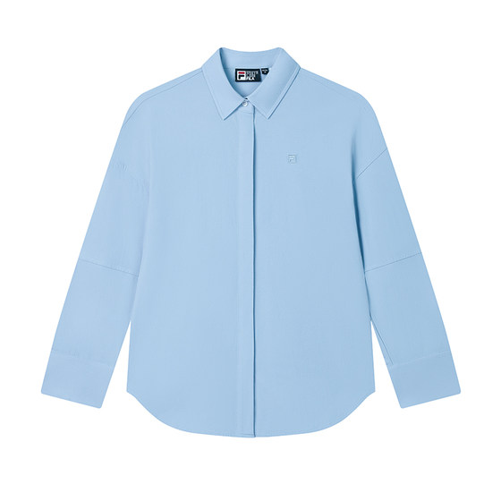 FILA official women's woven long-sleeved shirt 2025 summer new fashionable casual loose cool top
FILA official women's woven long-sleeved shirt 2025 summer new fashionable casual loose cool top