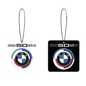 Suitable for BMW's 50th anniversary car logo aromatherapy tablet car supplies hanging decoration fragrance perfume interior decoration decoration 
Suitable for BMW's 50th anniversary car logo aromatherapy tablet car supplies hanging decoration fragrance perfume interior decoration decoration