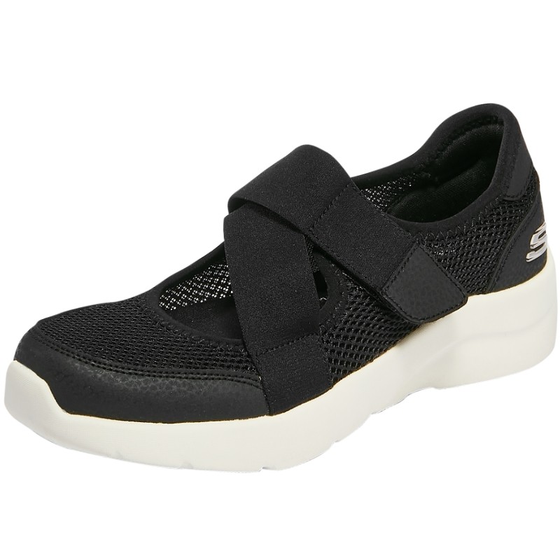 Sepatu Kasual Musim Panas Wanita Skechers Mary Janes Datar