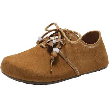 Belle Candy Chest Toast Birkenstock shoes for women 2025 autumn new model internally increased Oxford deep mouth single shoe E8G1DCM5 Belle Candy Chest Toast Birkenstock shoes for women 2025 autumn new model internally increased Oxford deep mouth single shoe E8G1DCM5