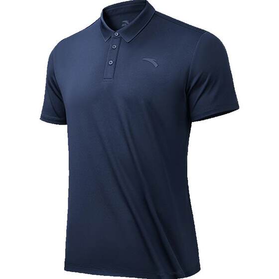 Anta-style moving Polo shirt丨Short-sleeved T-shirt Men's summer breathable lapel business ice silk casual commuter top Anta-style moving Polo shirt丨Short-sleeved T-shirt Men's summer breathable lapel business ice silk casual commuter top