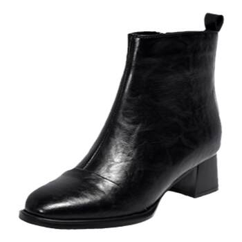 Da Yaya large size women's shoes fashion thick heels delicate short boots
 Da Yaya large size women's shoes fashion thick heels delicate short boots