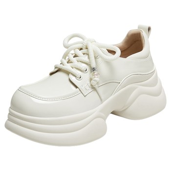 TATA Women's Shoes 2025 Winter Small Leather Shoes Oxford Shoes Simple Lace Up Single Shoes New Black CCJ07CM5 
TATA Women's Shoes 2025 Winter Small Leather Shoes Oxford Shoes Simple Lace Up Single Shoes New Black CCJ07CM5