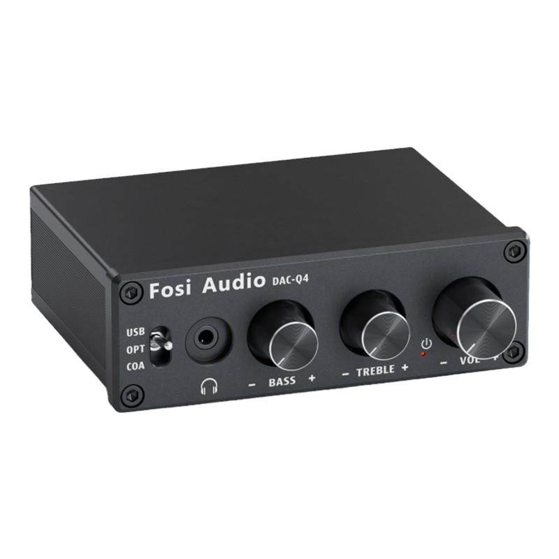 Fosi Audio Q4 Multifunction DAC Headphone Amplifier