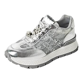 Dayaya mesh thick sole casual shoes large size women's shoes
 Dayaya mesh thick sole casual shoes large size women's shoes