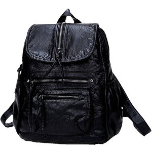 2025 New Washed Leather Backpack Women Korean Version Trendy Retro Casual Travel School Bag Women Multi-Pocket Versatile Backpack 
2025 New Washed Leather Backpack Women Korean Version Trendy Retro Casual Travel School Bag Women Multi-Pocket Versatile Backpack