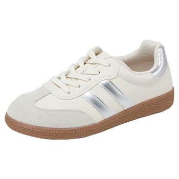 Dadong Official Classic Moral Training Shoes Women's 2025 New Autumn and Winter Sports Shoes Flat Casual Shoes Super Hot White Shoes Dadong Official Classic Moral Training Shoes Women's 2025 New Autumn and Winter Sports Shoes Flat Casual Shoes Super Hot White Shoes
