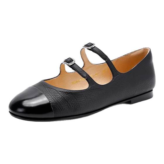 Hasen flat shoes spring and autumn new French retro silver one-line double-breasted women's shoes HWS240116
Hasen flat shoes spring and autumn new French retro silver one-line double-breasted women's shoes HWS240116
