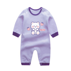 Baby girl infant pure cotton spring and autumn long-sleeved romper Baby girl infant pure cotton spring and autumn long-sleeved romper