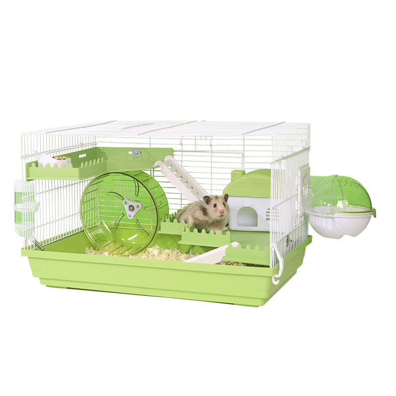 Hamster Cage Hamster Cama Kandang Hamster Ja-kal Hijau Dasar