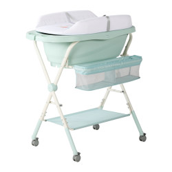 Bathtub integrated bathing changing table baby care table Bathtub integrated bathing changing table baby care table