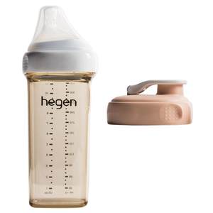 Hegen Haigen Original Imported Baby Milk Bottle PPSU, Anti Drop Wide Caliber, Anti Inflation, Large Capacity Drinking Cup Hegen Haigen Original Imported Baby Milk Bottle PPSU, Anti Drop Wide Caliber, Anti Inflation, Large Capacity Drinking Cup