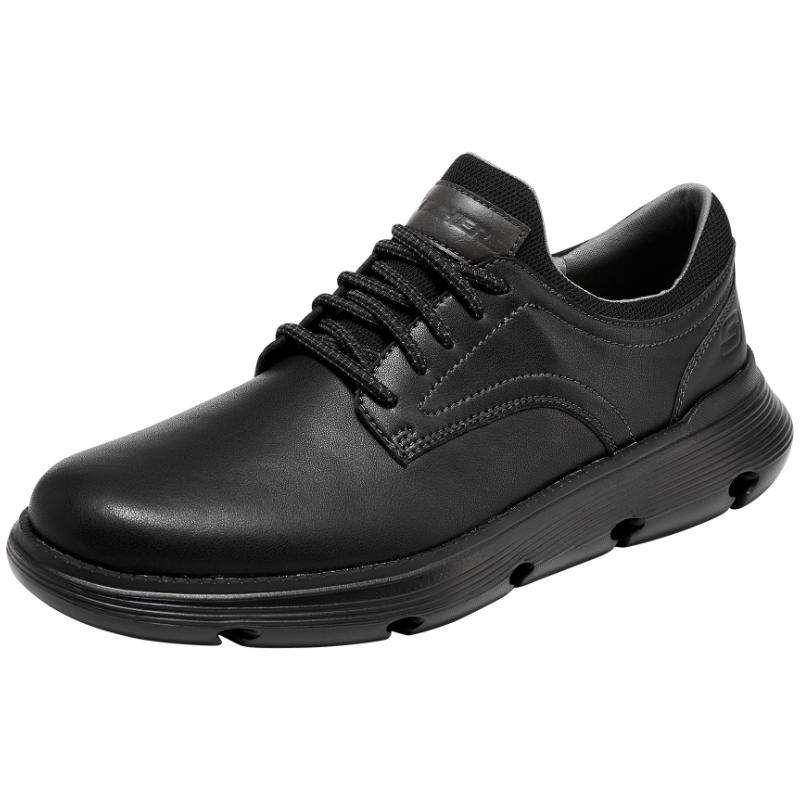 Skechers Men's Leather Casual Shoes Comfortable Soft Sole