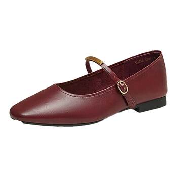 Best Moonlight Shoes Spring and Summer Shopping Mall New French Mary Jane Small Leather Shoes Women's Flat Shoes M1015CQ4
 Best Moonlight Shoes Spring and Summer Shopping Mall New French Mary Jane Small Leather Shoes Women's Flat Shoes M1015CQ4