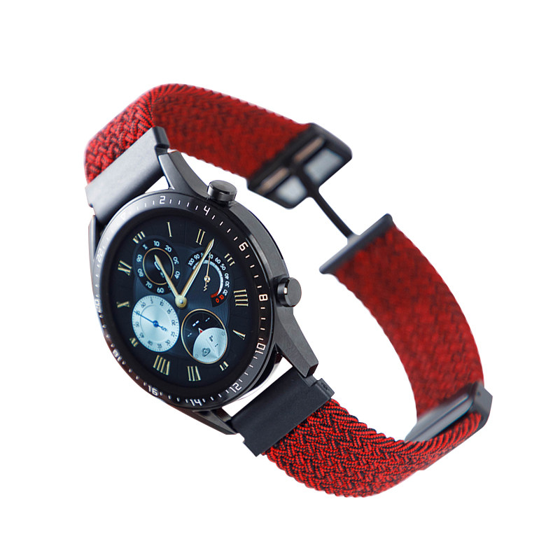 Mingduo Braided Nylon Watch Strap for Huawei Watch Pro/GT4/GT3