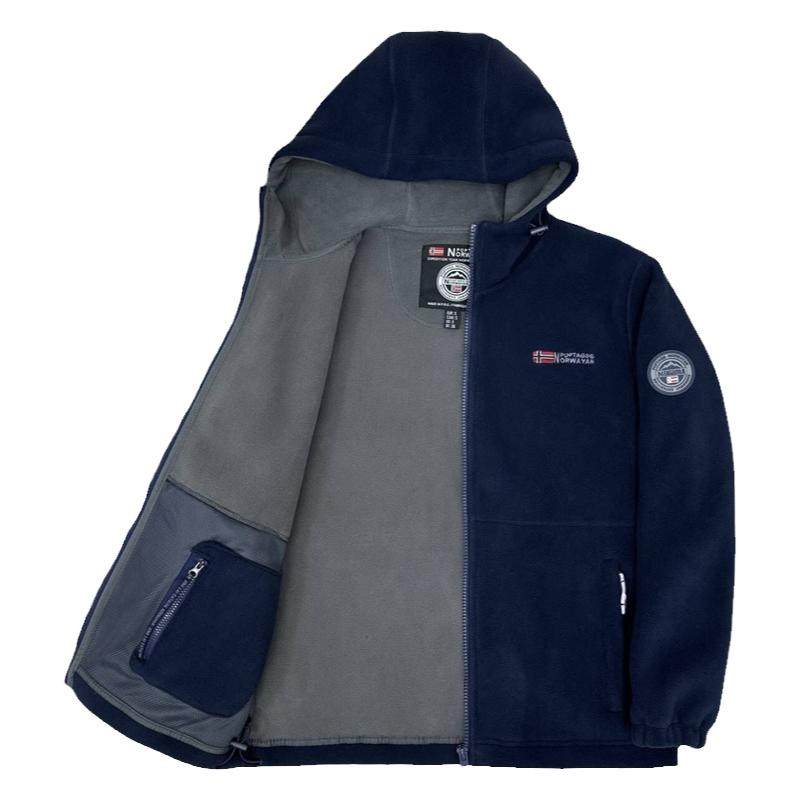 code zero winterjacke herren navy
