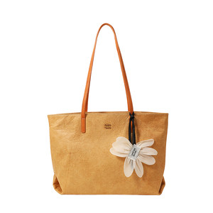 Nanfeng Chio2nd Wen Lan Xiahua Tote Bag Women's Large Capacity Simple Kraft Paper Pattern Handle Shoulder Bag 
Nanfeng Chio2nd Wen Lan Xiahua Tote Bag Women's Large Capacity Simple Kraft Paper Pattern Handle Shoulder Bag