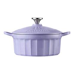 Beiding enamel pot cast iron flowing gold Luolan purple Beiding enamel pot cast iron flowing gold Luolan purple