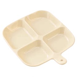 Ingredients and preparation dish new style ginger and garlic meal plate four-grid household hotpot kitchen storage multi-function side dishes Ingredients and preparation dish new style ginger and garlic meal plate four-grid household hotpot kitchen storage multi-function side dishes