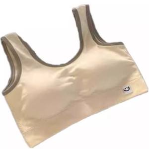 Developmental sports underwear fixed cup integrated girl junior and senior high school students vest bra gathers three pieces comfortable 
Developmental sports underwear fixed cup integrated girl junior and senior high school students vest bra gathers three pieces comfortable