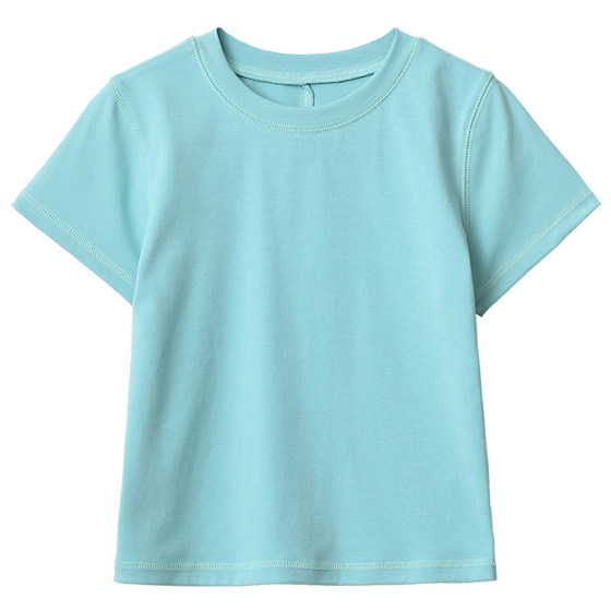 CV large-size women's clothing, summer new dopamine round neck basic style, front shoulder short-sleeved T-shirt, small flying sleeve top, women's fat mm
CV large-size women's clothing, summer new dopamine round neck basic style, front shoulder short-sleeved T-shirt, small flying sleeve top, women's fat mm