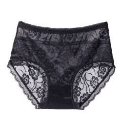 4 pieces of women's lace mid-high waist tummy control sexy sexy plus size women's shorts new pure cotton summer thin style 4 pieces of women's lace mid-high waist tummy control sexy sexy plus size women's shorts new pure cotton summer thin style
