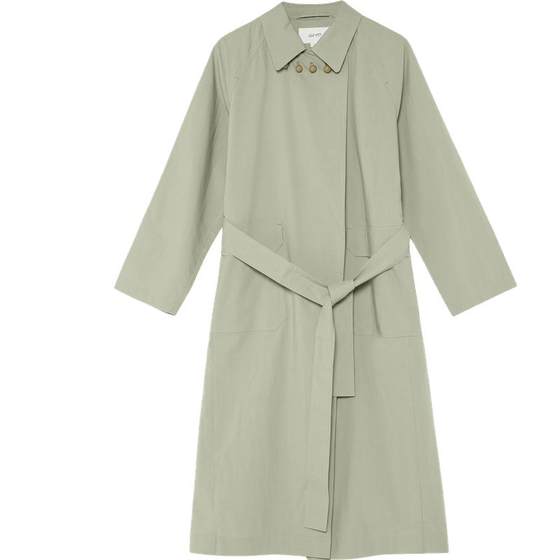 Suran WHM Spring ladylike temperament is delicate, fluffy, slightly wrinkled, light and unique thin cotton bead buckle windbreaker
Suran WHM Spring ladylike temperament is delicate, fluffy, slightly wrinkled, light and unique thin cotton bead buckle windbreaker