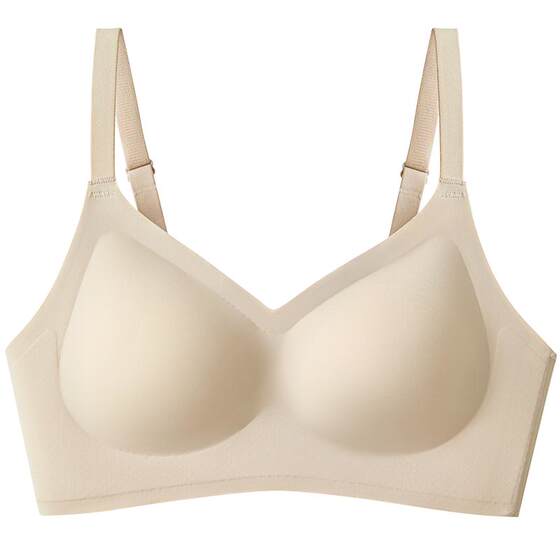 Hongdou underwear women's markless and non-steel ring nude feeling large breasts showing small breasts gathered bra thin vest suspender bra 
Hongdou underwear women's markless and non-steel ring nude feeling large breasts showing small breasts gathered bra thin vest suspender bra